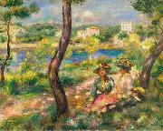 Pierre-Auguste Renoir Neaulieu USA oil painting artist